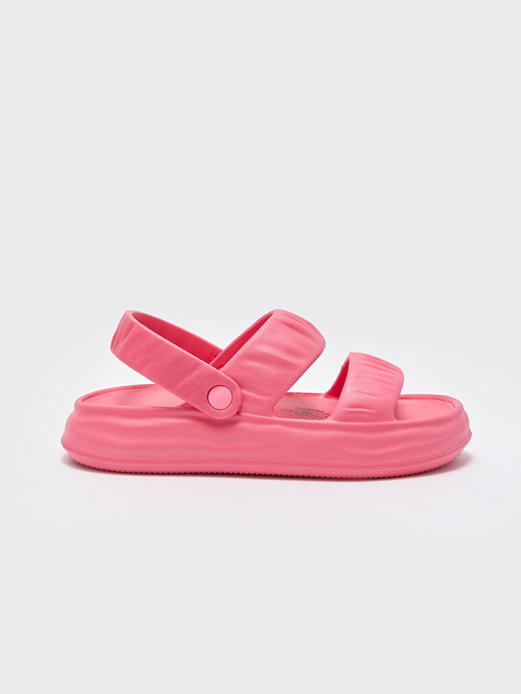 صنادل بحزام مزدوج بمظهر الجلد للسيدات-3