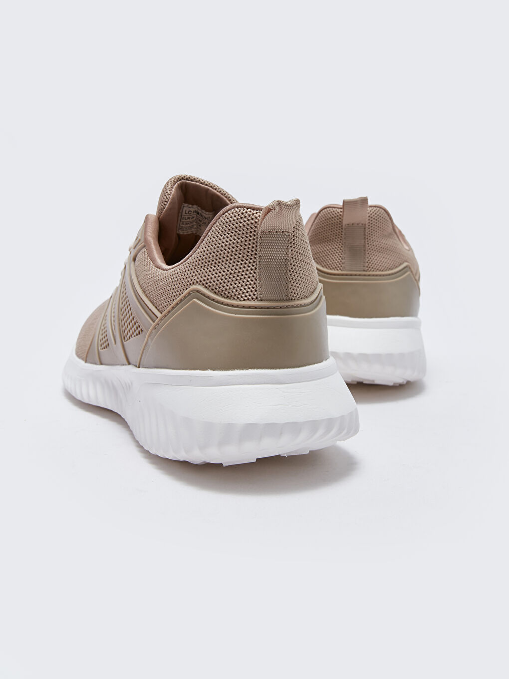 Bej Bağcıklı Erkek Spor Ayakkabı-4