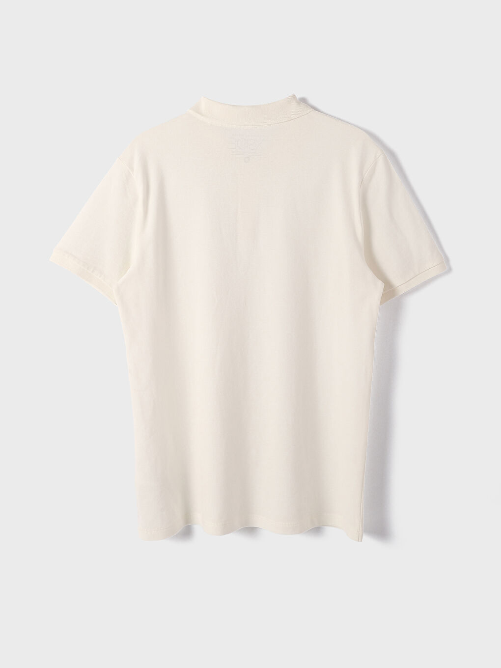 Buttoned Polo Neck Short Sleeve Men's T-Shirt-1