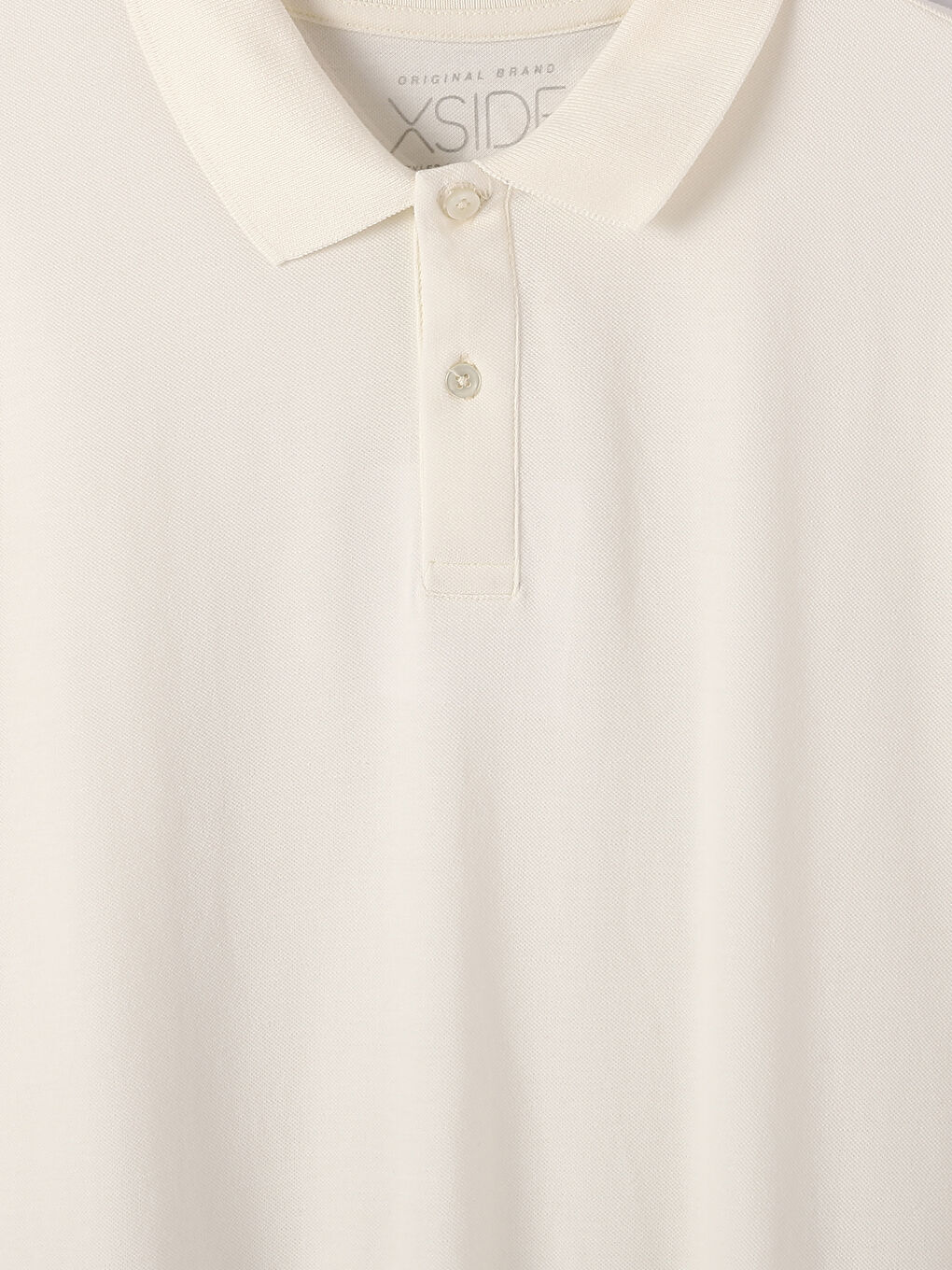 Buttoned Polo Neck Short Sleeve Men's T-Shirt-3