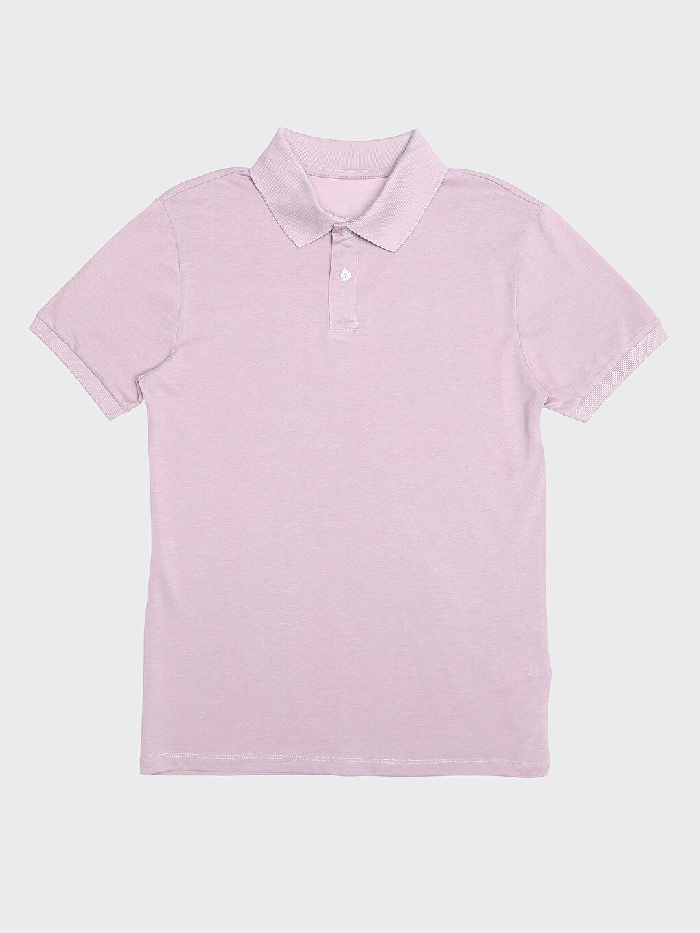 Buttoned Polo Neck Short Sleeve Men's T-Shirt