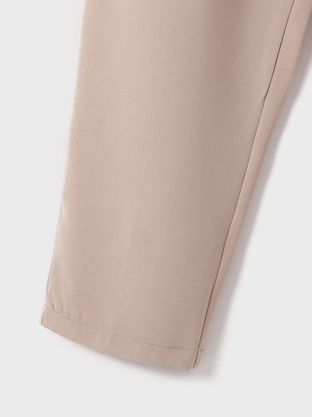 Women's Elastic Waist Carrot Trousers -S3KN97Z8-VKC