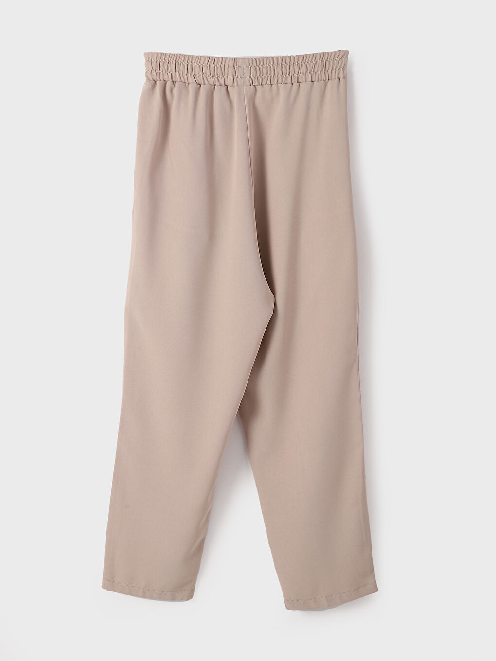 Women's Elastic Waist Carrot Trousers -S3KN97Z8-VKC