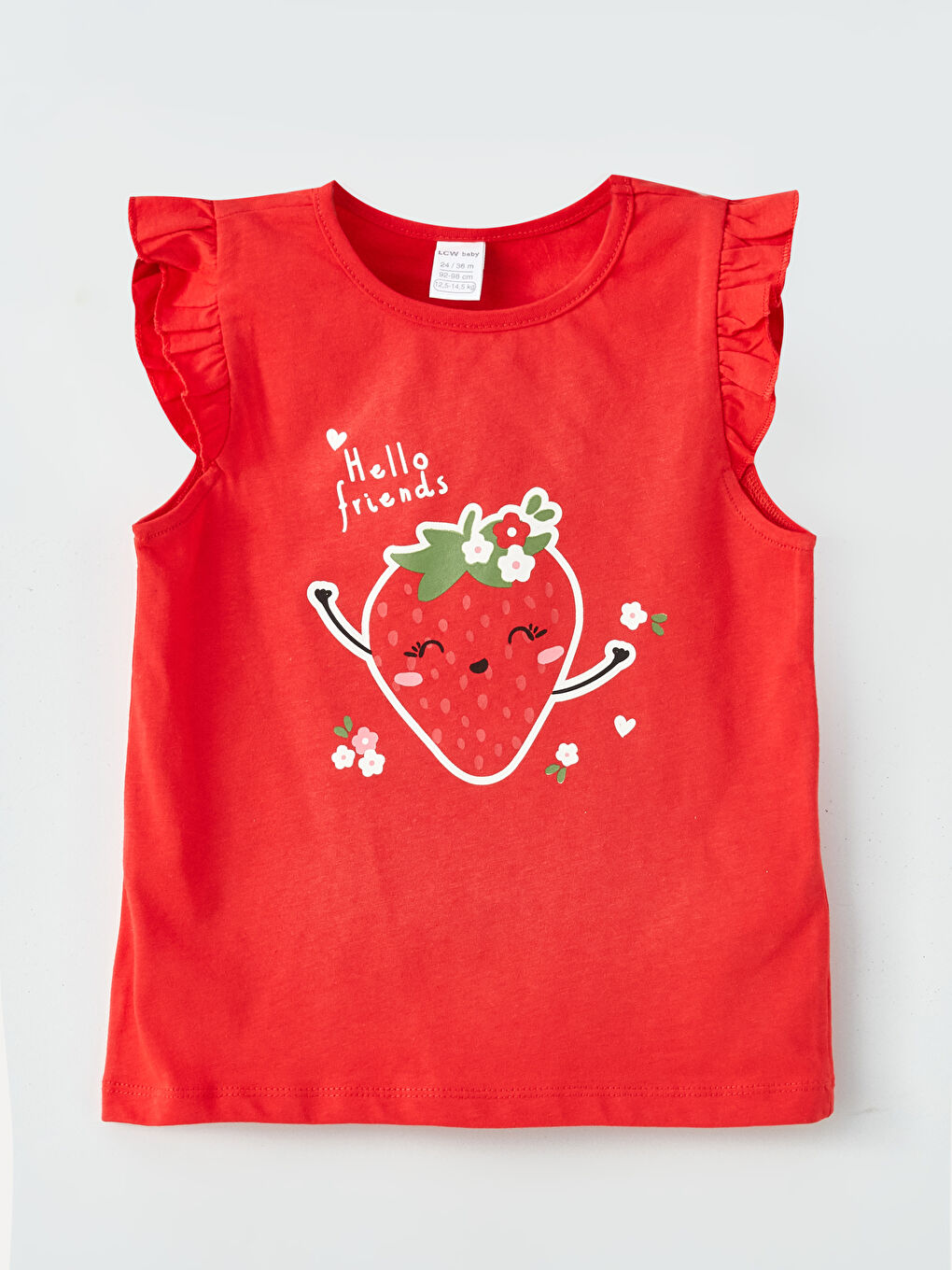 Crew Neck Printed Baby Girl Athlete 3 Pieces-1