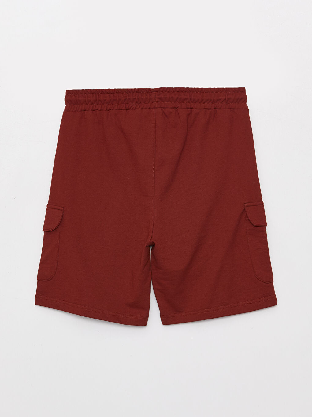 LCW Casual Bordo Slim Fit Erkek Bermuda Şort - 6