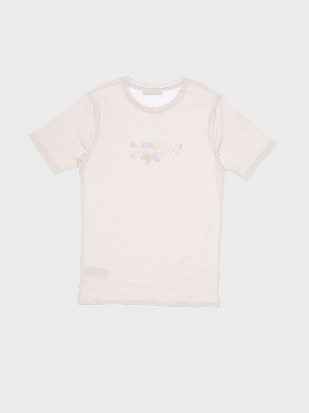 Crew Neck Short Sleeve Printed Combed Cotton Men's T-shirt-4