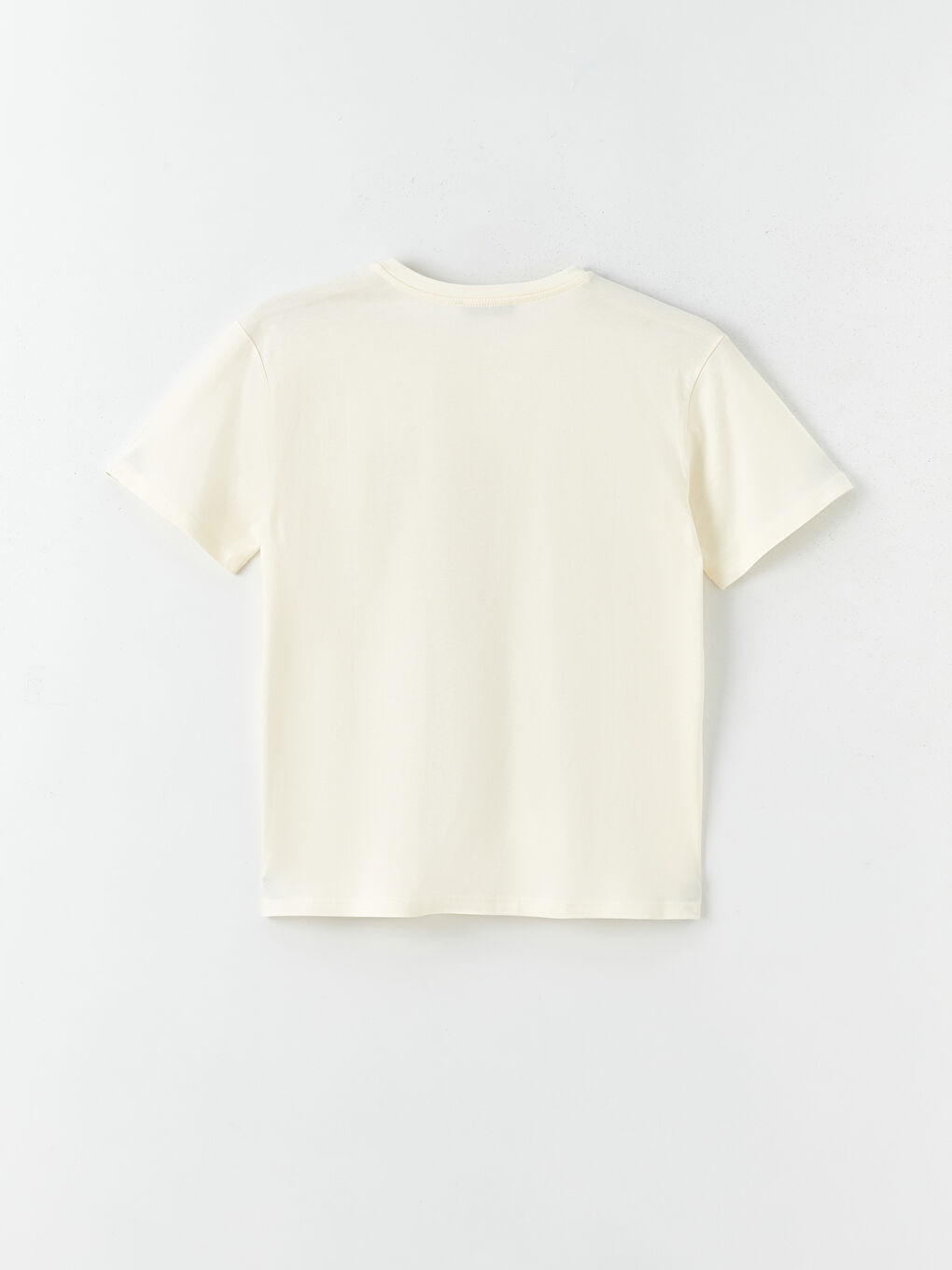 Crew Neck Printed Short Sleeve Women's T-Shirt-6