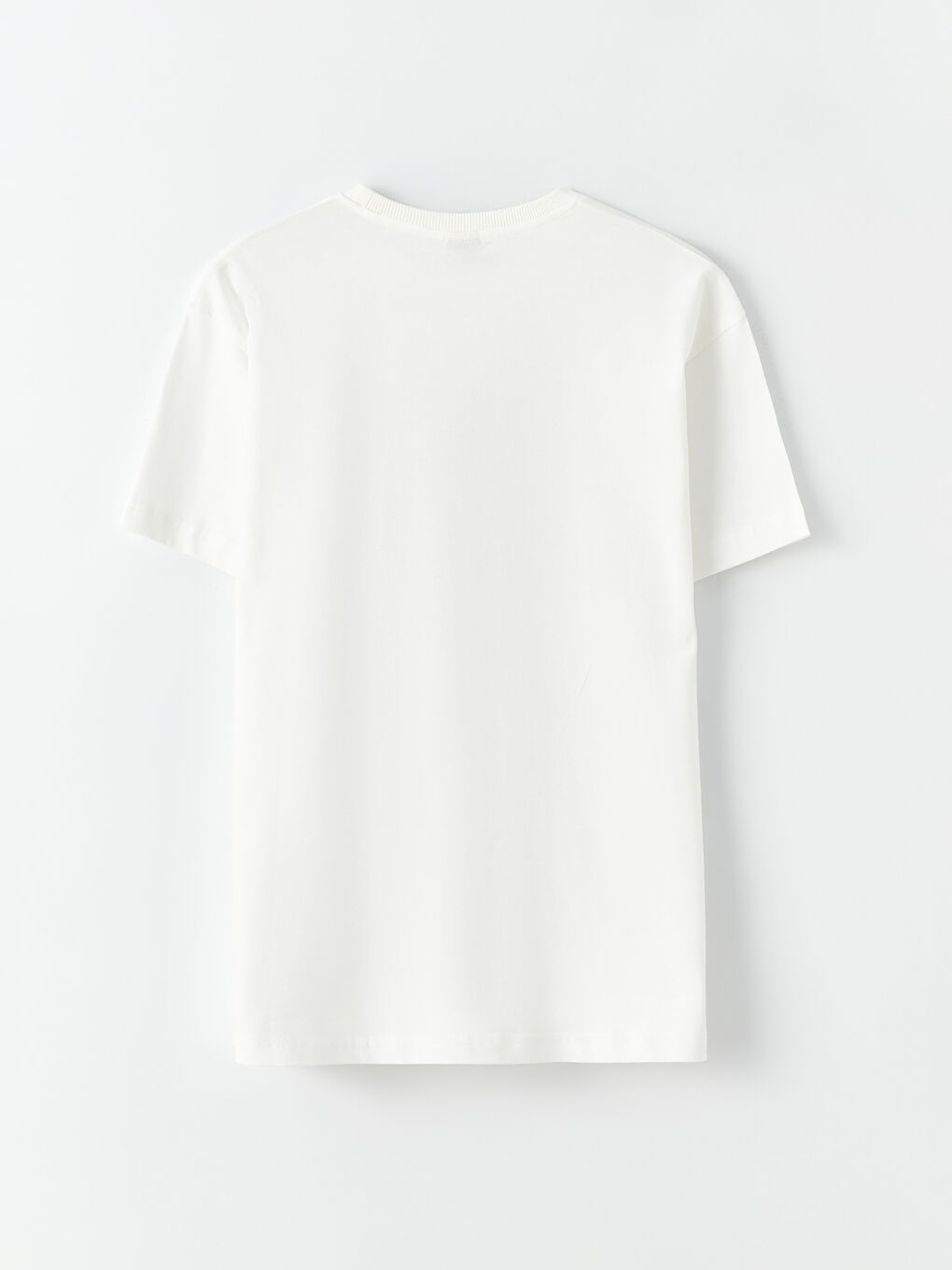 Rahat Kalıp Bisiklet Yaka Erkek Çocuk Tişört-1