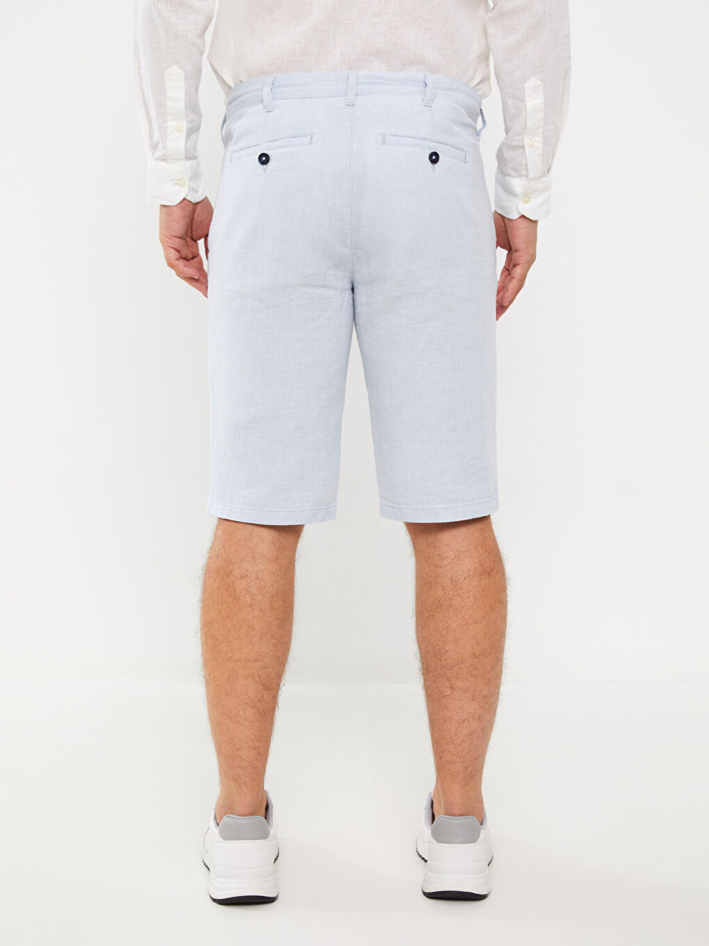 Standard Linen Blended Men's Shorts -S3KP62Z8-G6T