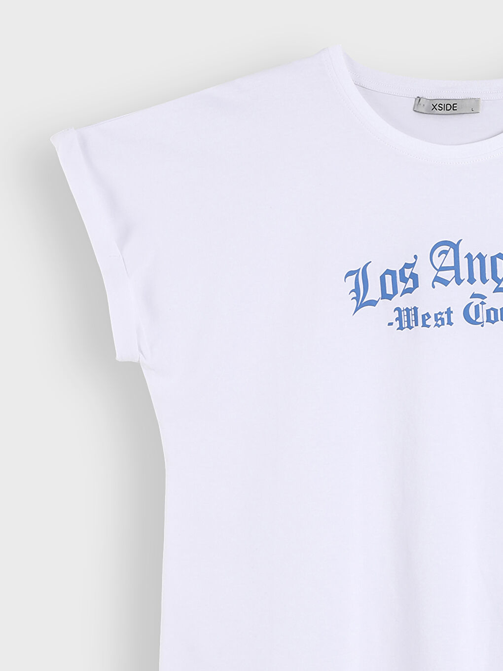 Crew Neck Printed Women's T-Shirt-3