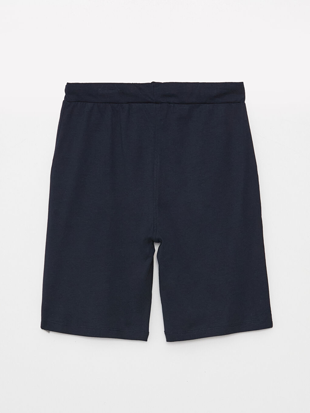 Lacivert Beli Lastikli Fenerbahçe Baskılı Erkek Çocuk Şort-1