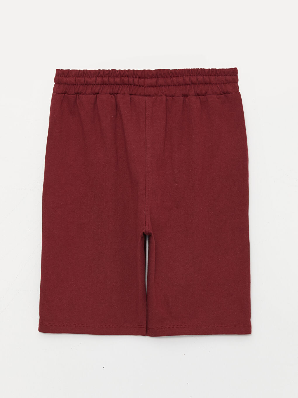 Bordo Beli Lastikli Trabzonspor Baskılı Erkek Çocuk Şort-1