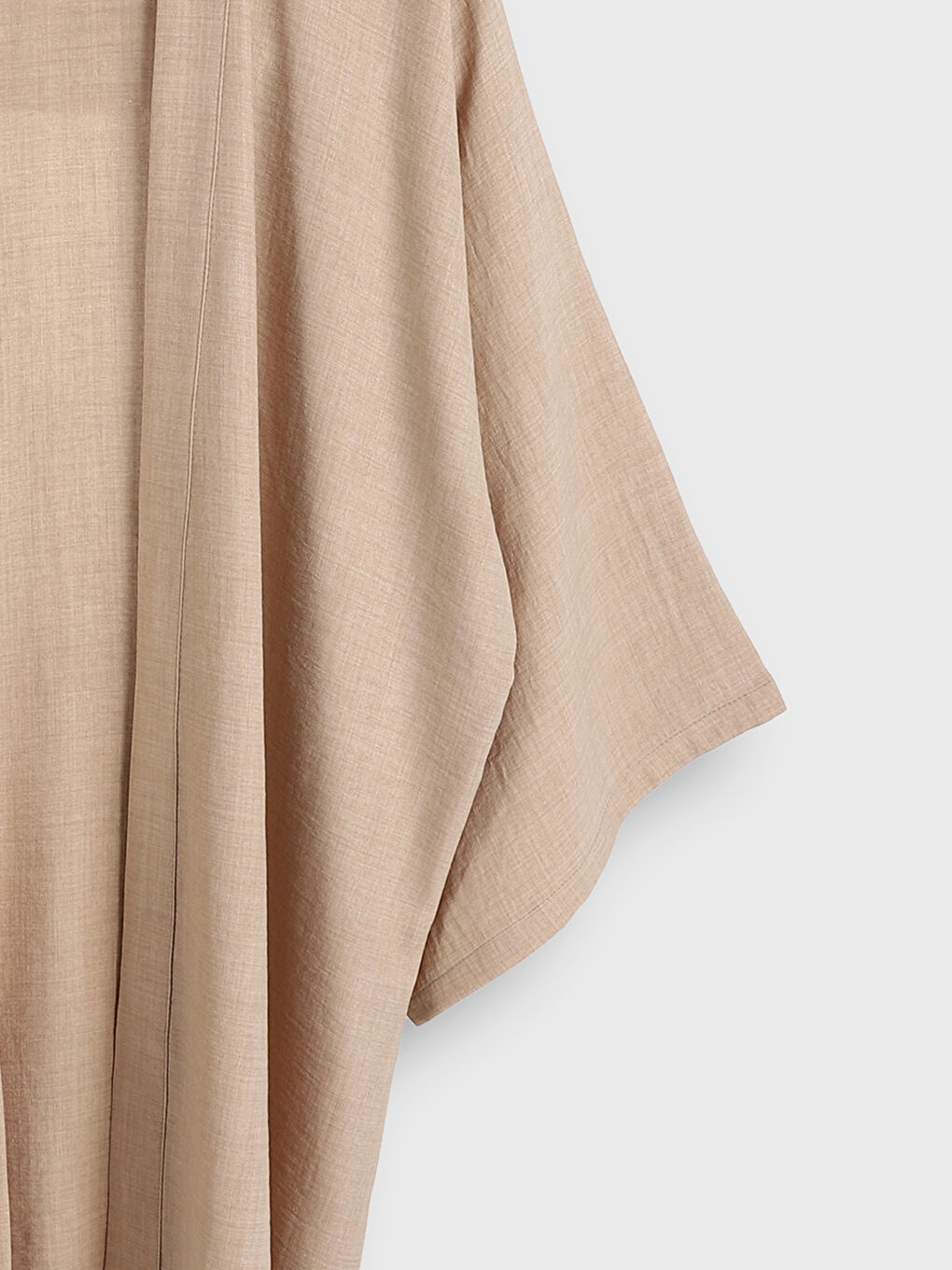 Shawl Collar Women's Kimono-3