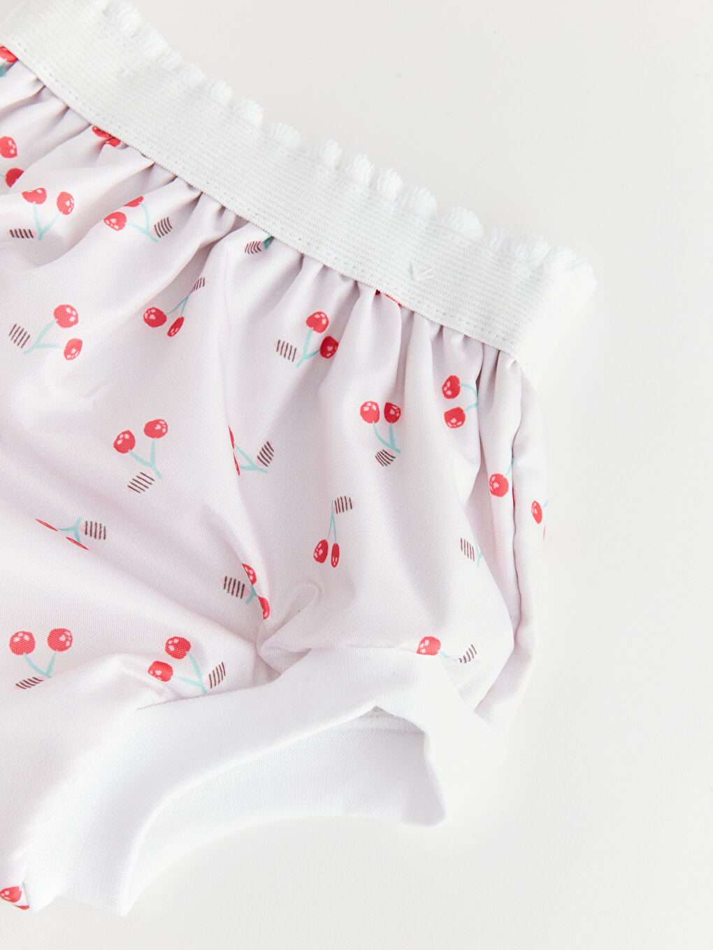 Beli Lastikli Desenli Kız Bebek Alıştırma Külodu-1