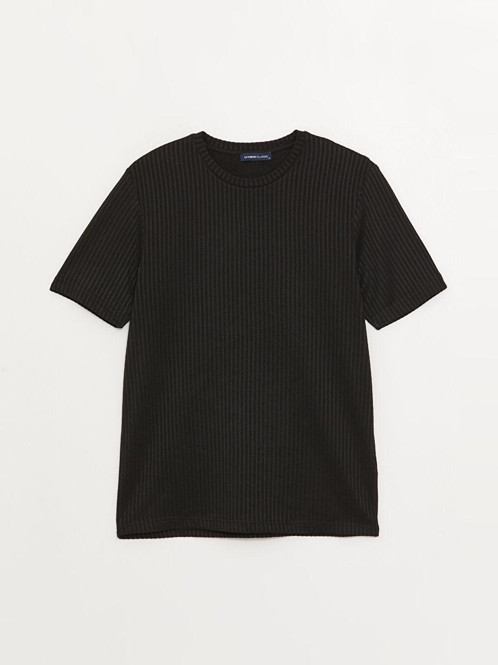 LCWAIKIKI Classic Crew Neck Short Sleeve Striped Jersey Men's T-Shirt -S3KR21Z8-CVL