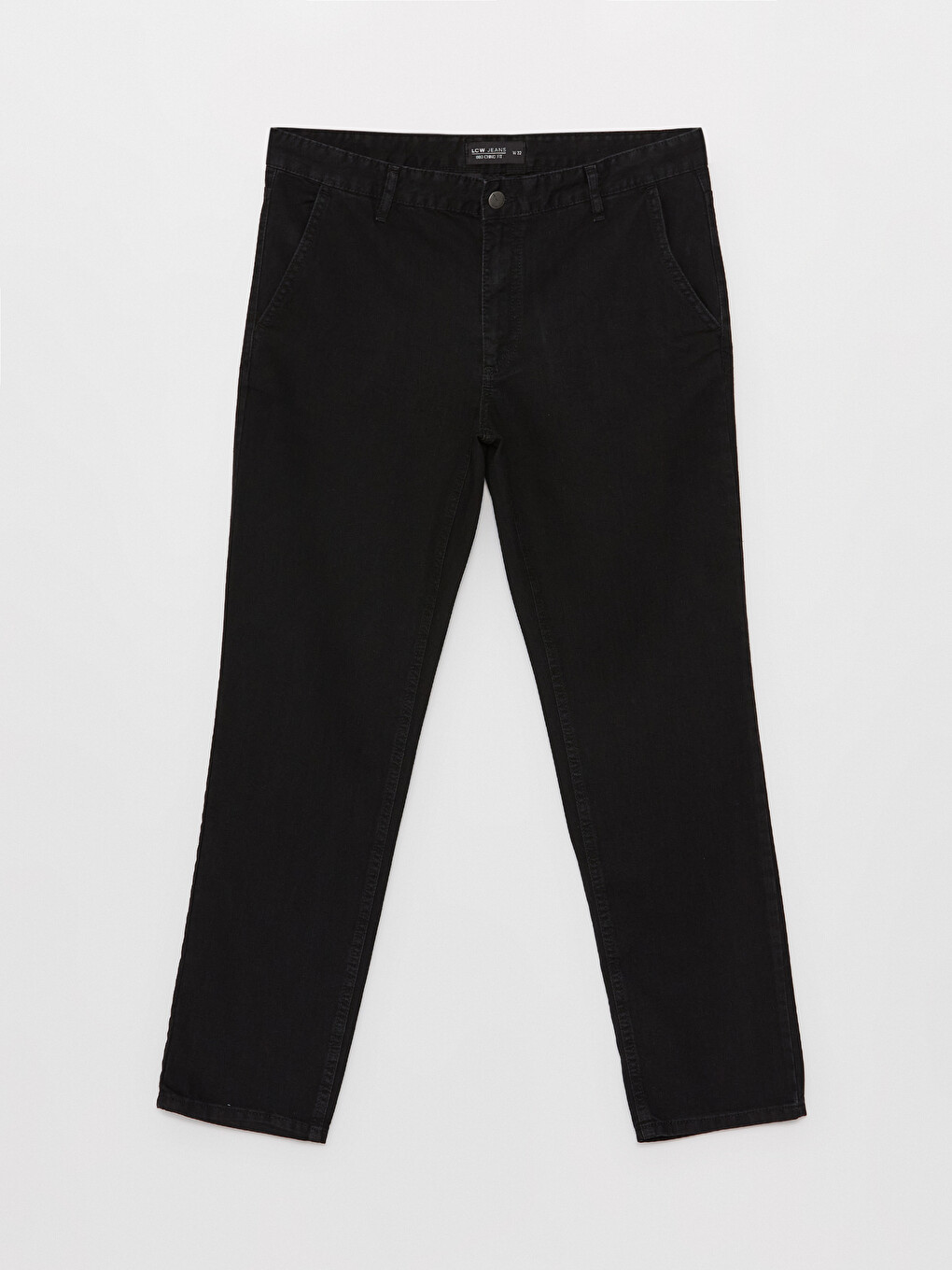 Siyah 880 Chino Fit Erkek Jean Pantolon-4