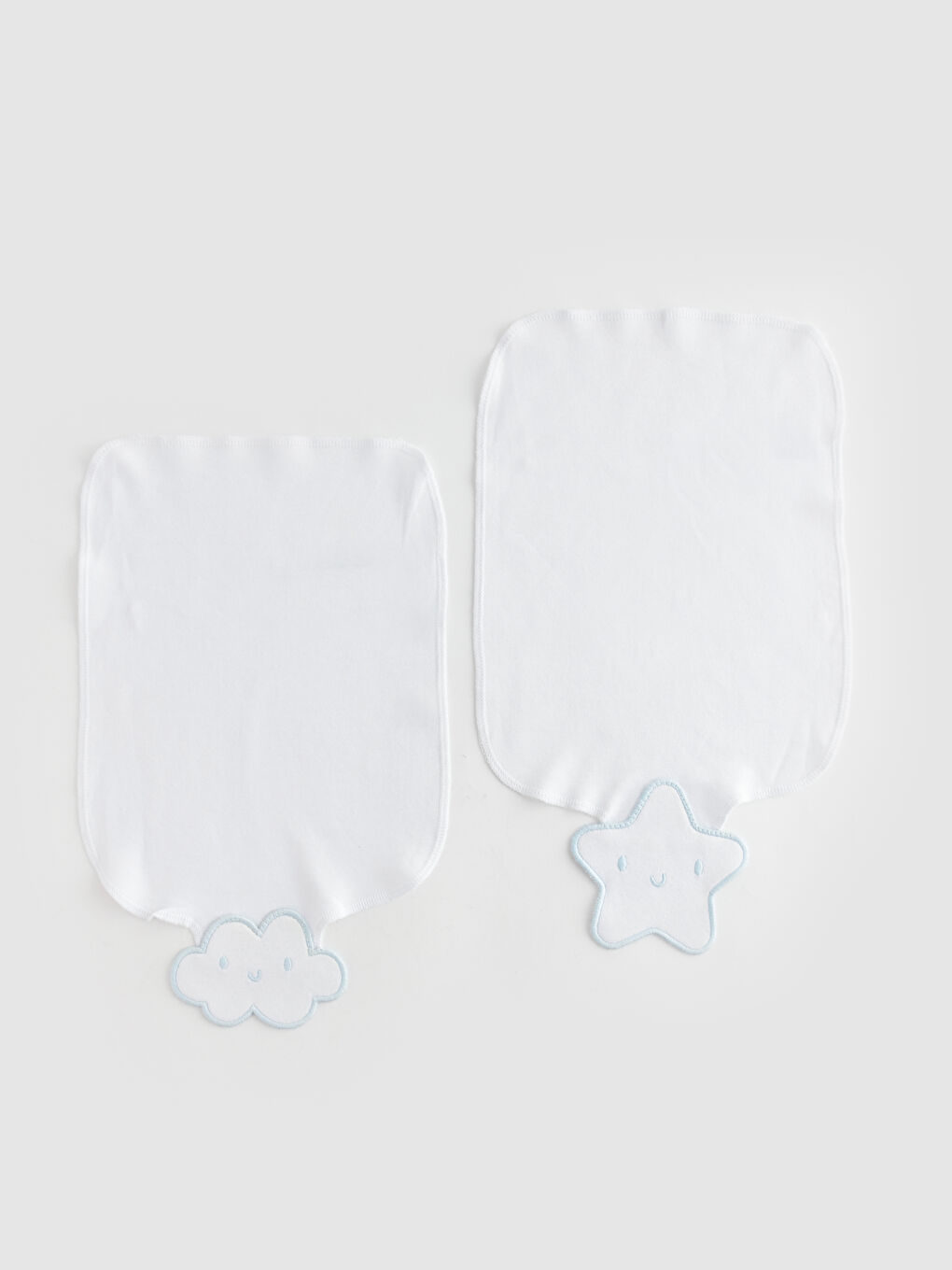 Desenli Erkek Bebek Mendil 2'li