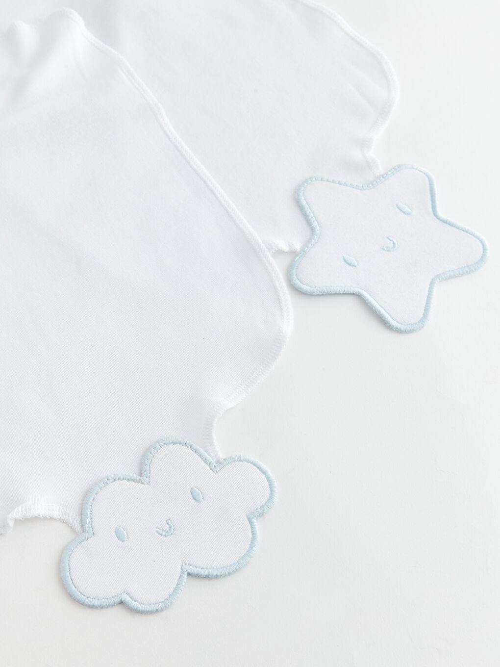 Desenli Erkek Bebek Mendil 2'li-1