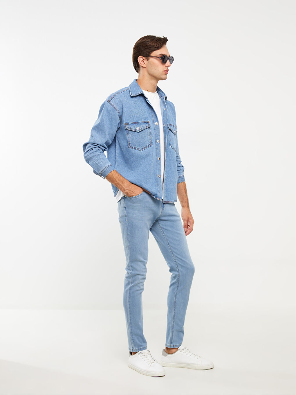 İndigo 760 Skinny Fit Erkek Jean Pantolon-1