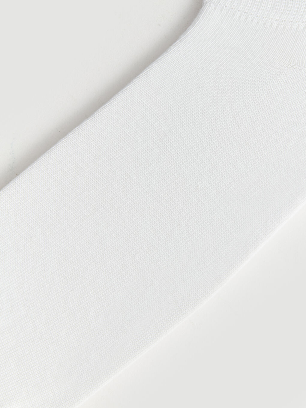 Beyaz Erkek Patik Çorap 3'lü-1