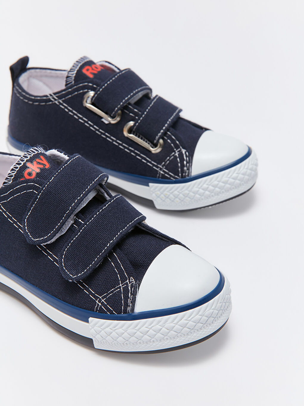 Lacivert Cırt Cırtlı Unisex Spor Ayakkabı-3