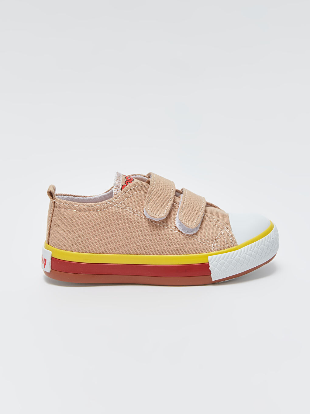 Kahverengi Cırt Cırtlı Unisex Spor Ayakkabı-1