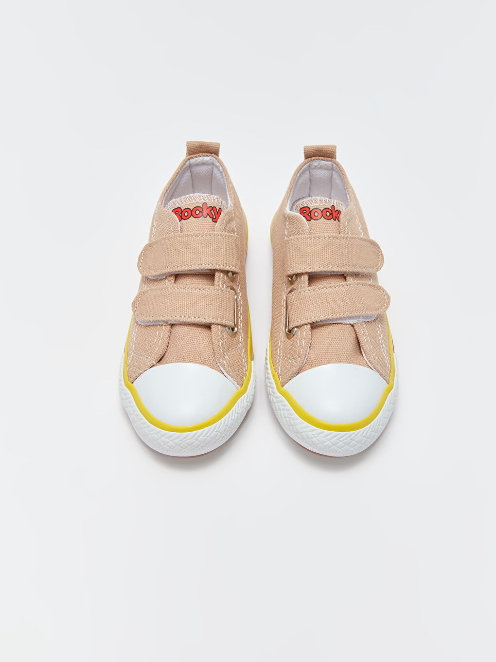 Kahverengi Cırt Cırtlı Unisex Spor Ayakkabı-2