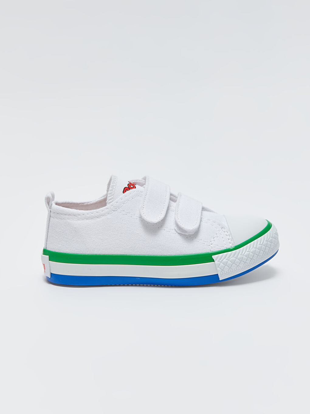 Beyaz Cırt Cırtlı Unisex Spor Ayakkabı-1