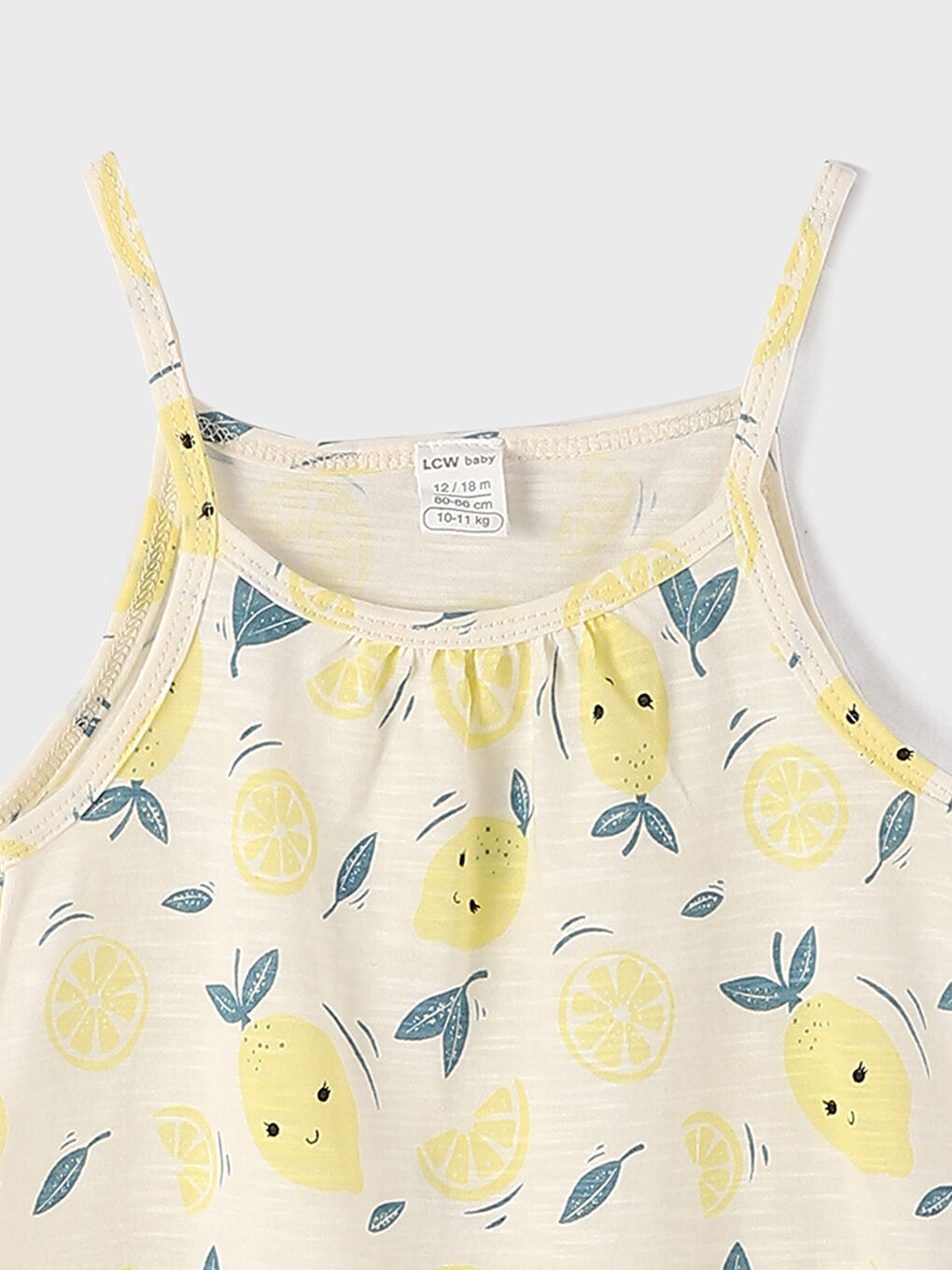 فستان للبنات حديثي الولادة بياقة دائرية-2