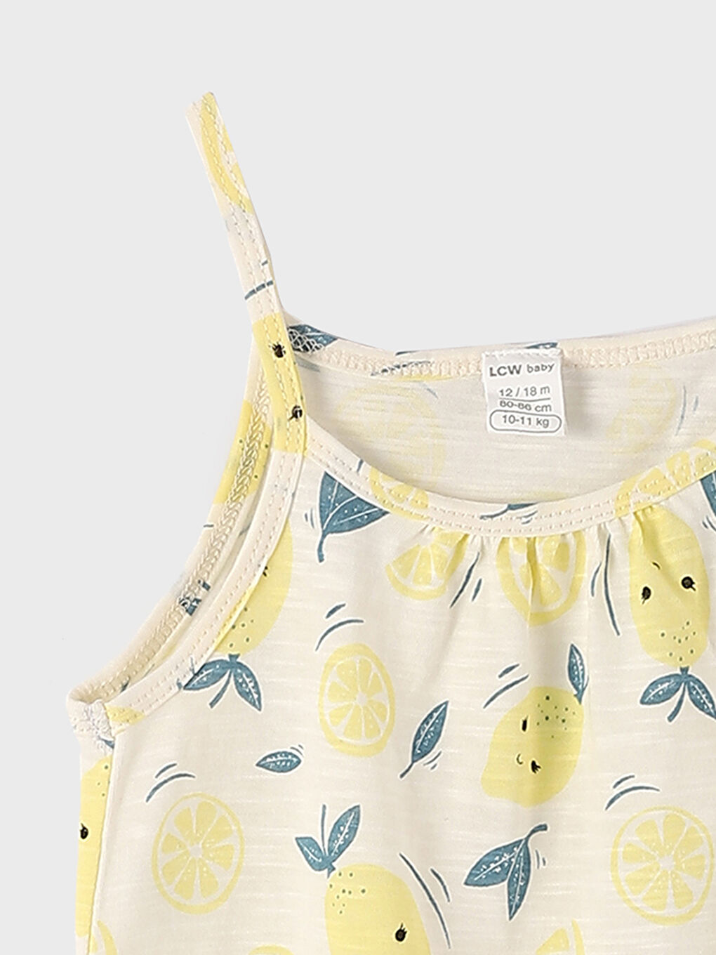 فستان للبنات حديثي الولادة بياقة دائرية-3