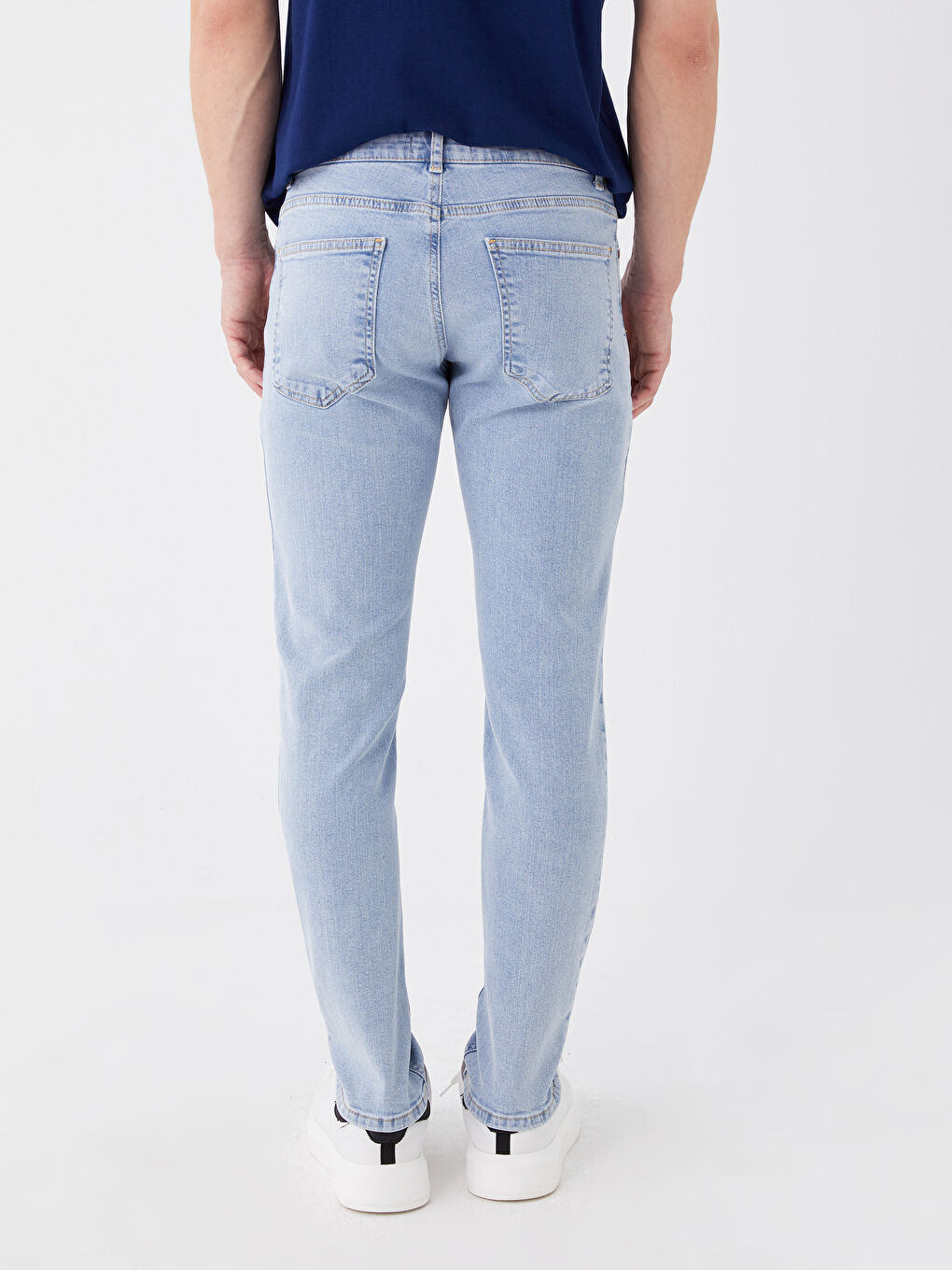 750 Blugi Slim Fit pentru Bărbați-3