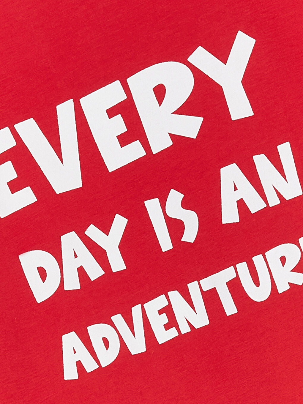 Kırmızı Bisiklet Yaka Kısa Kollu Baskılı Kız Bebek Tişört-2