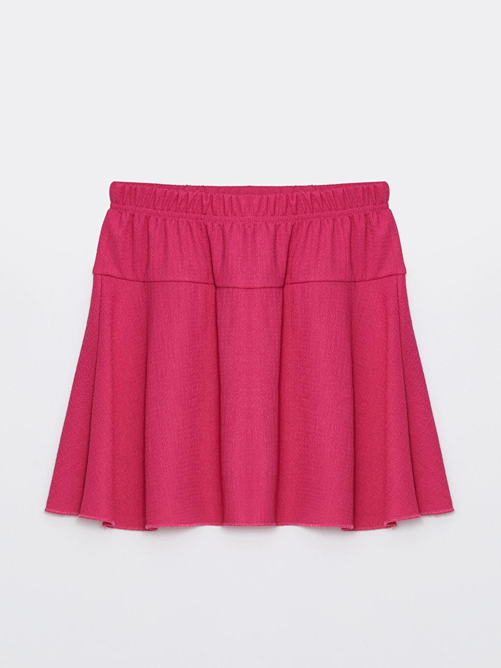 Pembe Beli Lastikli Kız Çocuk Şort Etek