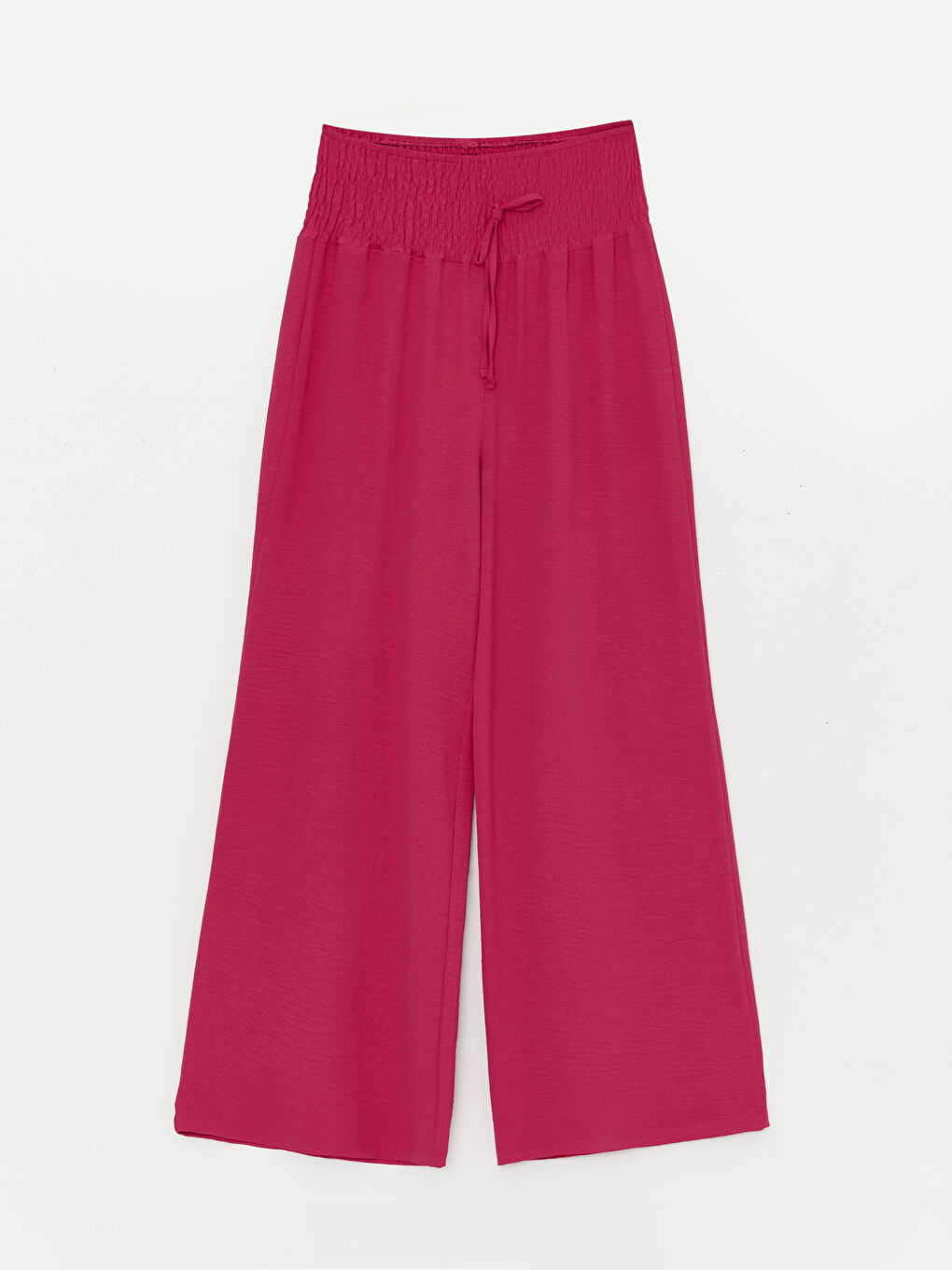 Elasticated Waist Relaxed Fit Women's Trousers-5