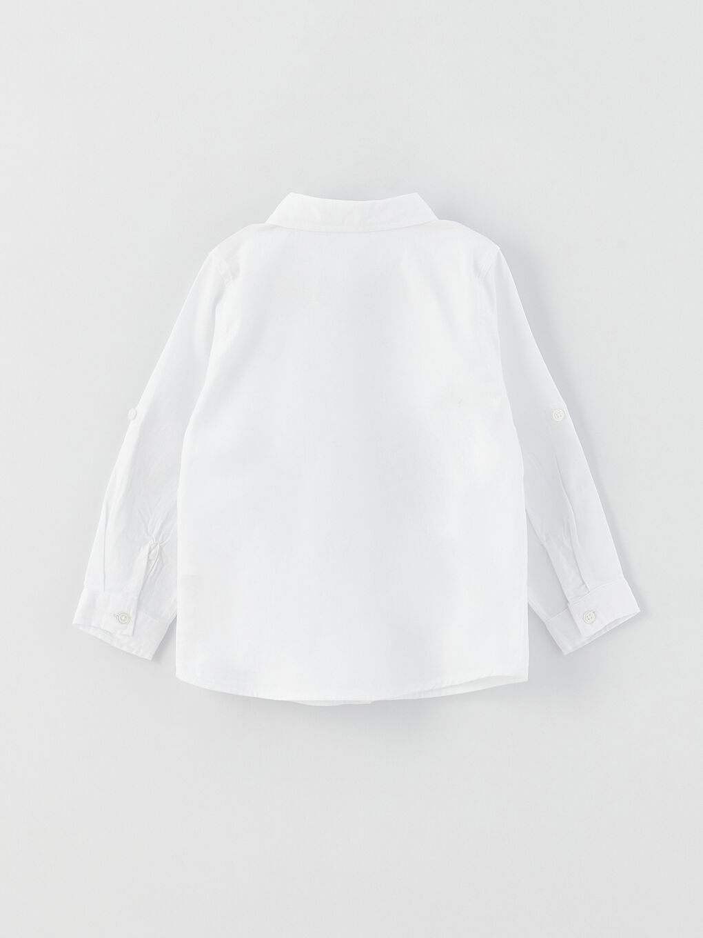 LCW baby Long Sleeve Embroidery Detailed Baby Boy Shirt and Bow Tie 2-Pack Set -S42490Z1-E5X