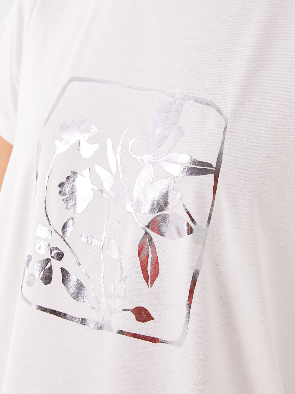 Žena BIJELA Majica kratkih rukava-3