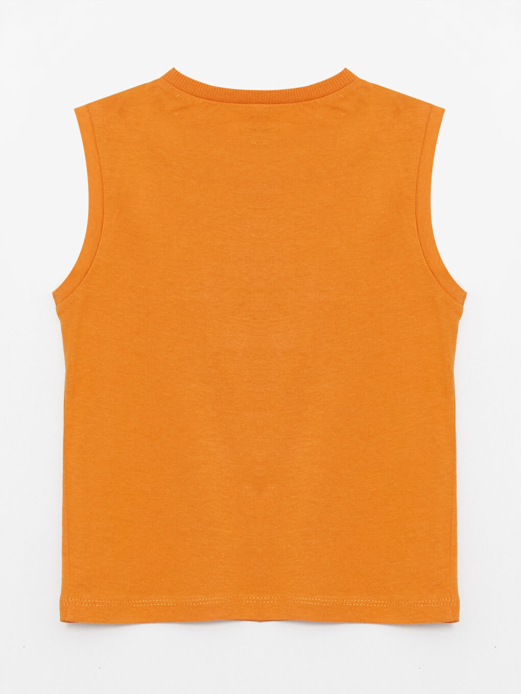 Bej Bisiklet Yaka Baskılı Erkek Bebek Atlet 2'li-4