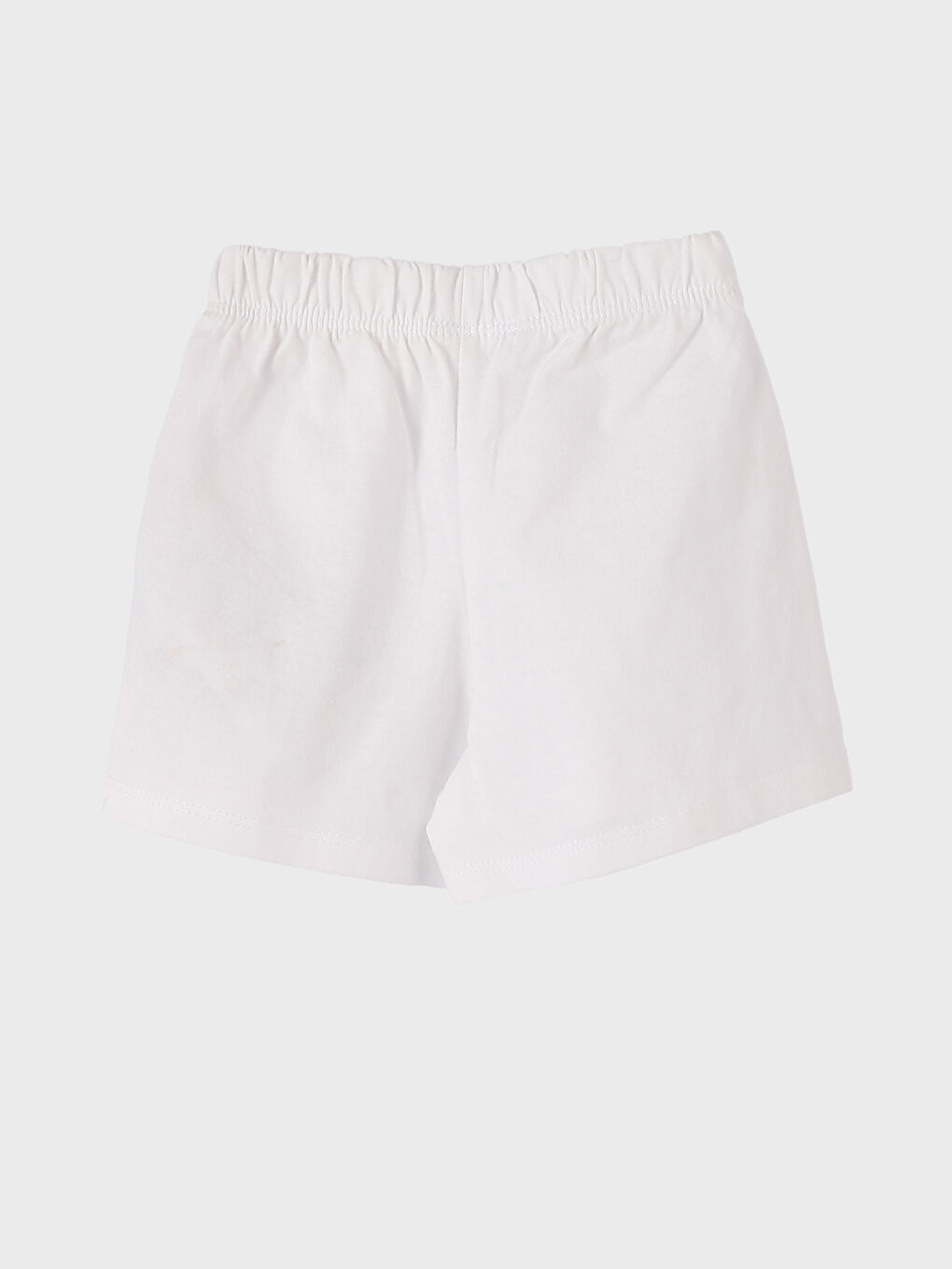 Crew Neck Short Sleeve Printed Baby Girls' T-Shirt and Shorts 2 Pack Set-4