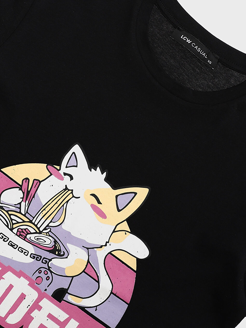 Crew Neck Printed Short Sleeve Women's T-Shirt-3