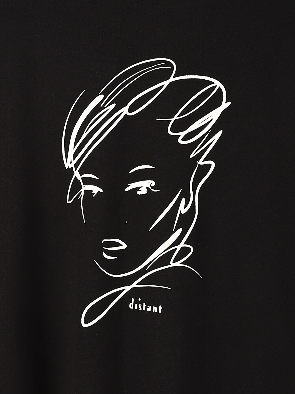 تيشيرت نسائي بأكمام قصيرة وياقة دائرية مطبوع-2