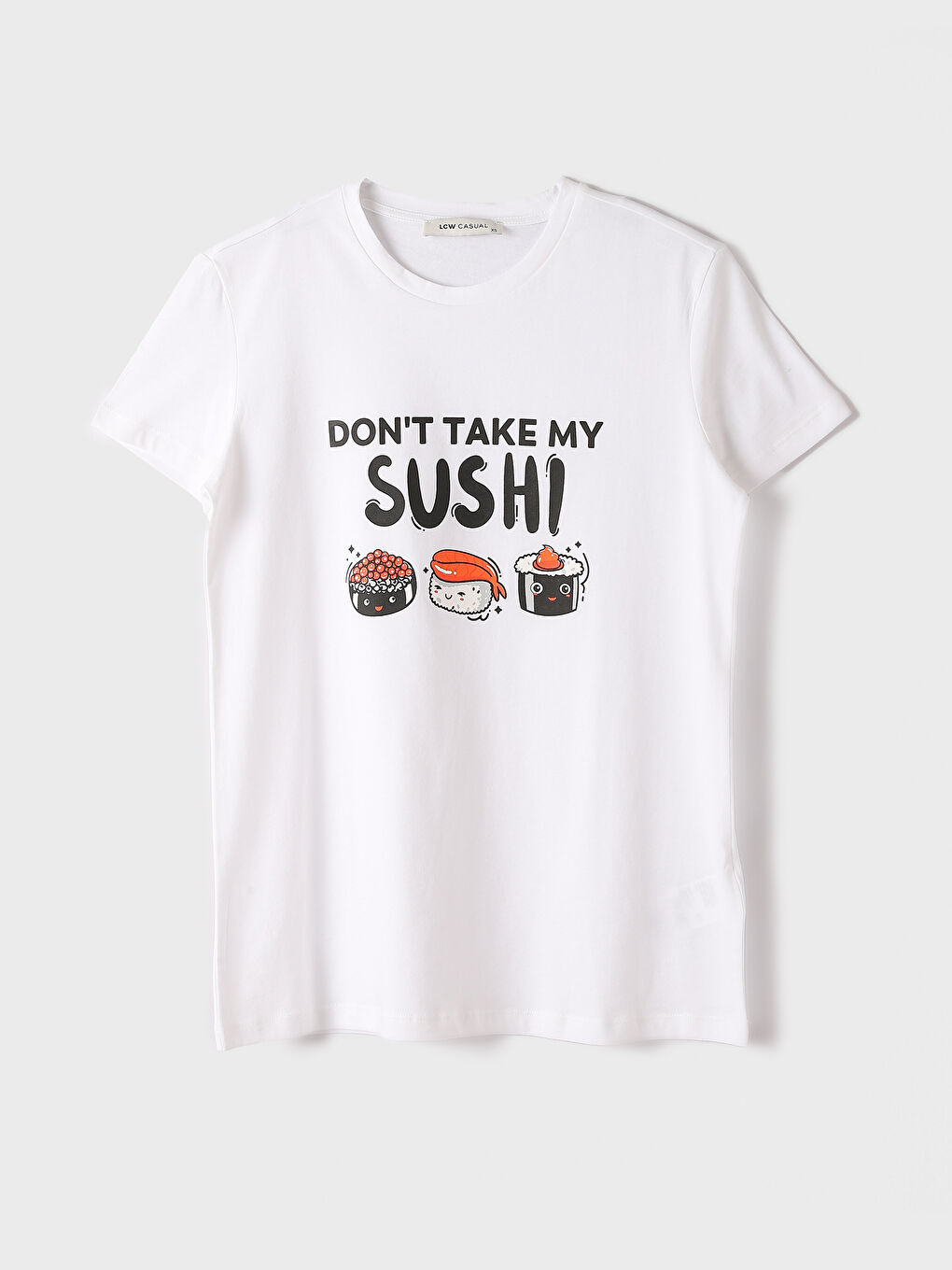 Crew Neck Printed Short Sleeve Women's T-Shirt