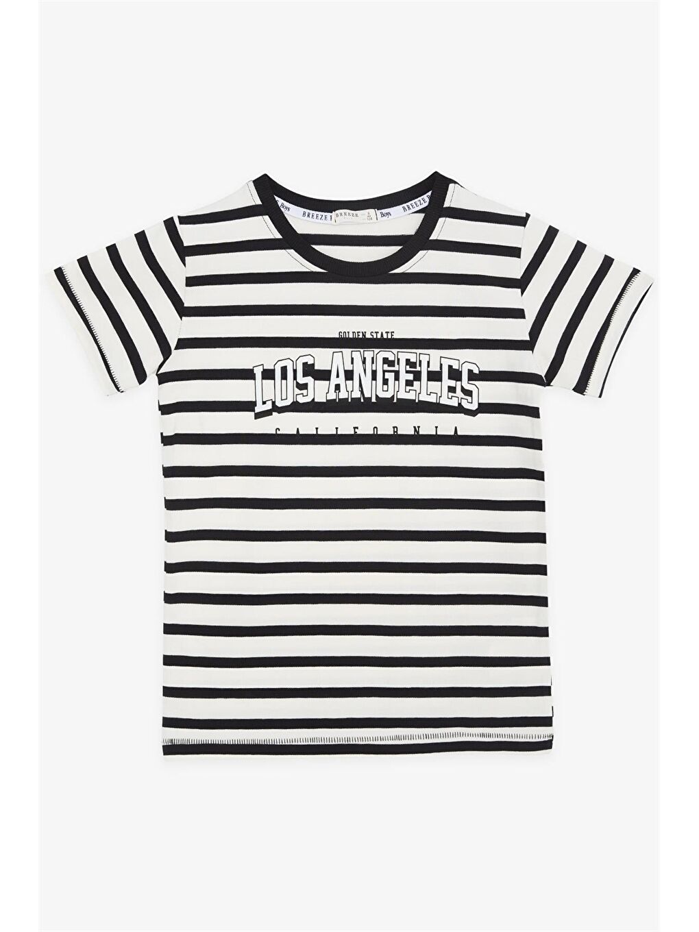 Футболка с круглым вырезом и коротким рукавом для мальчиков