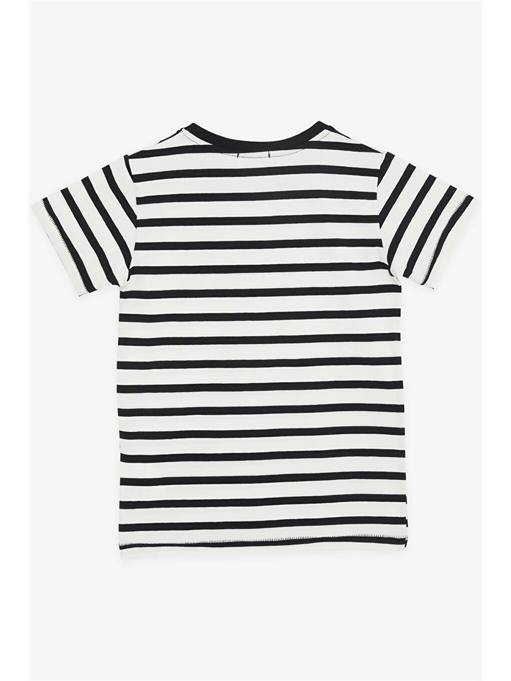 Футболка с круглым вырезом и коротким рукавом для мальчиков-1