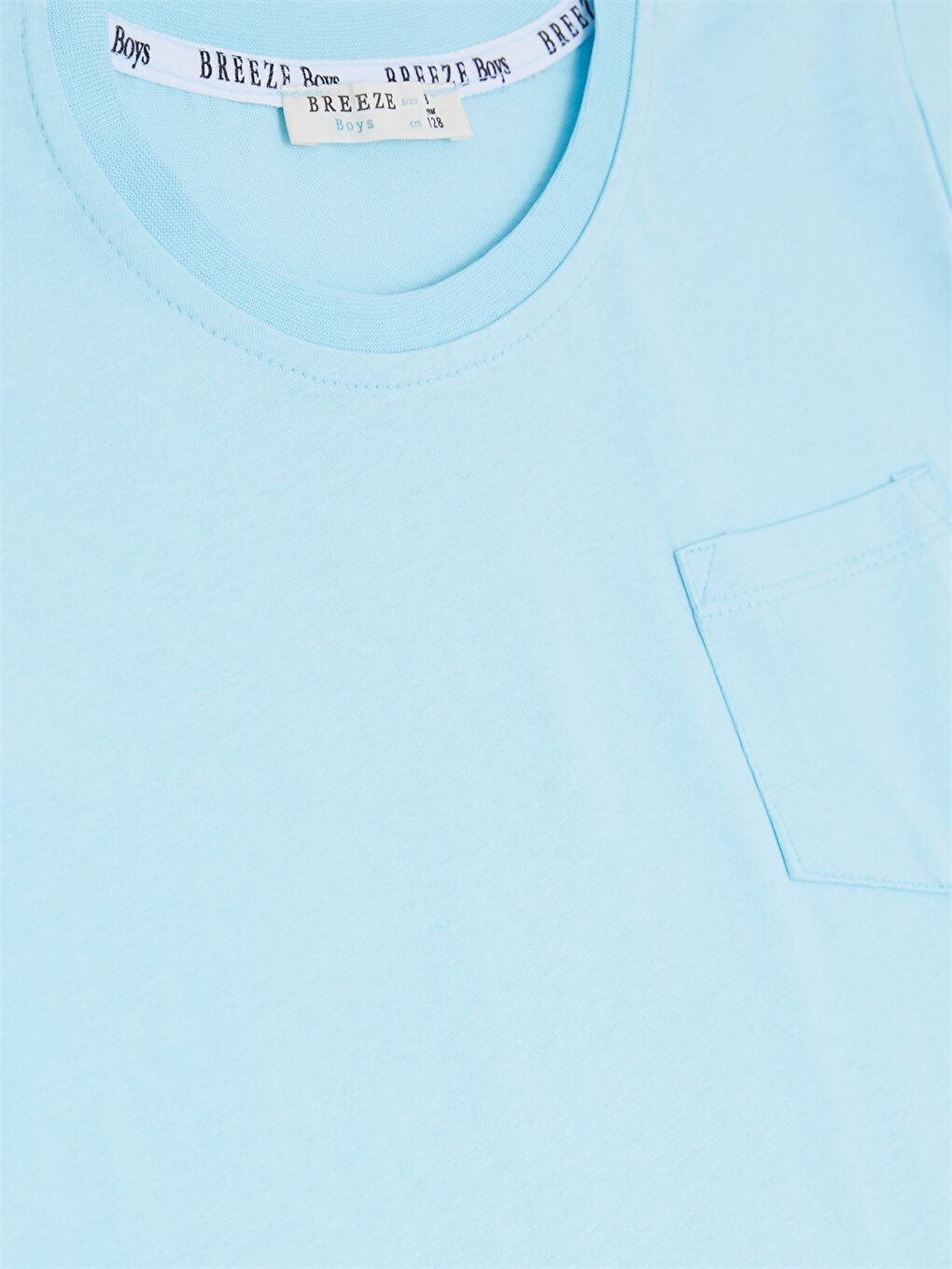 Mavi Bisiklet Yaka Basic Kısa Kollu Erkek Çocuk Tişört-2