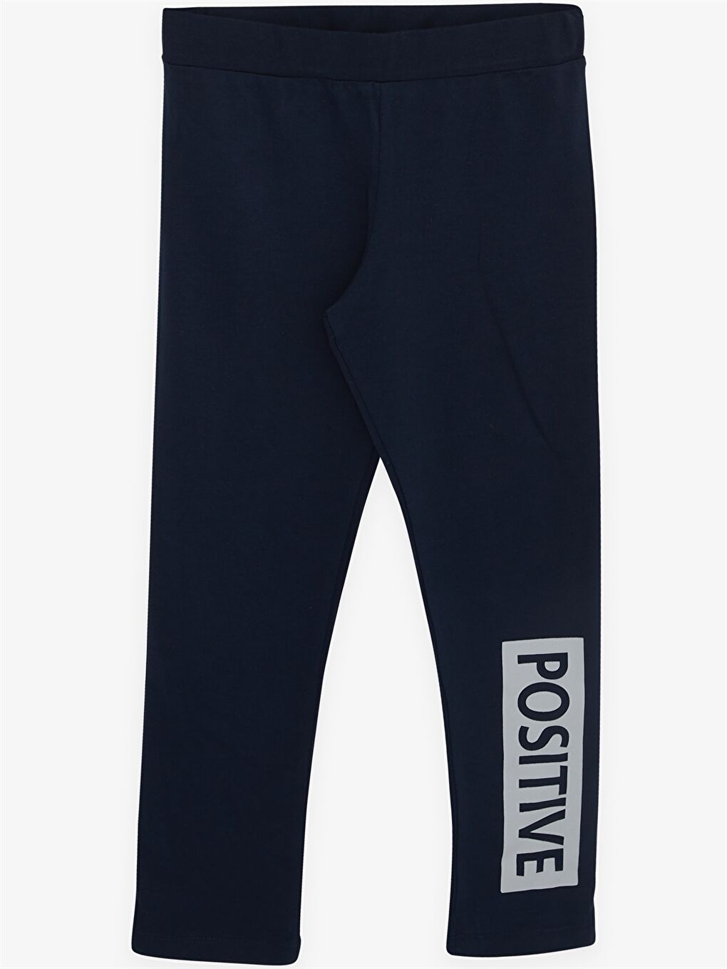 Gri Bisiklet Yaka Baskılı Kısa Kollu Kız Çocuk Takım-3