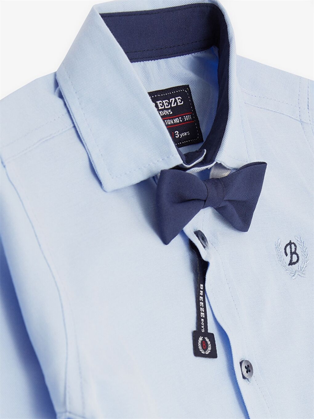 Mavi Basic Uzun Kollu Poplin Erkek Çocuk Gömlek-2