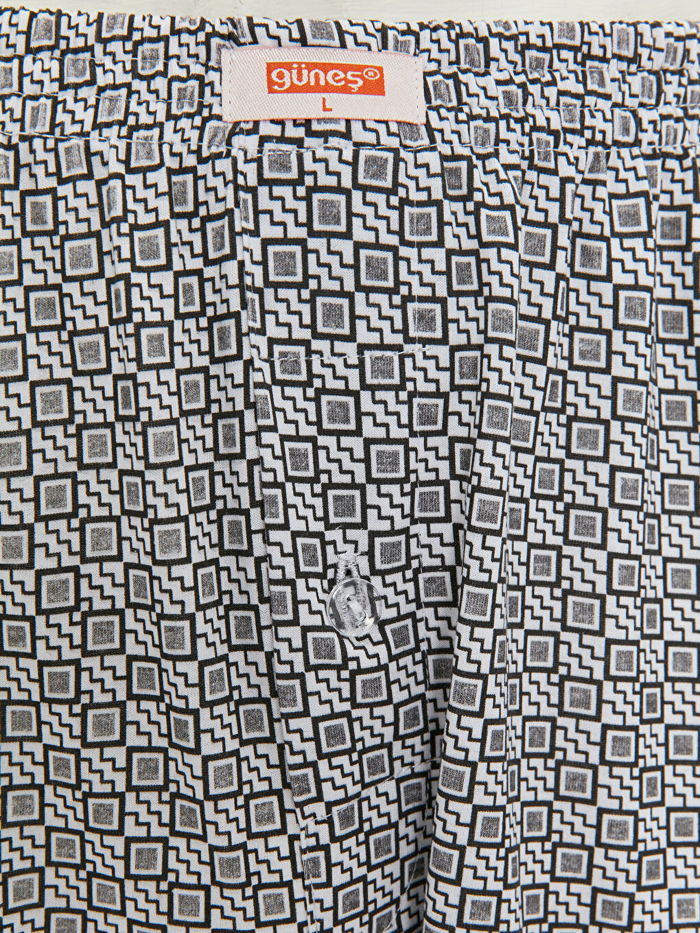 Karışık Standart Kalıp Baskılı Erkek Boxer 3'lü-4