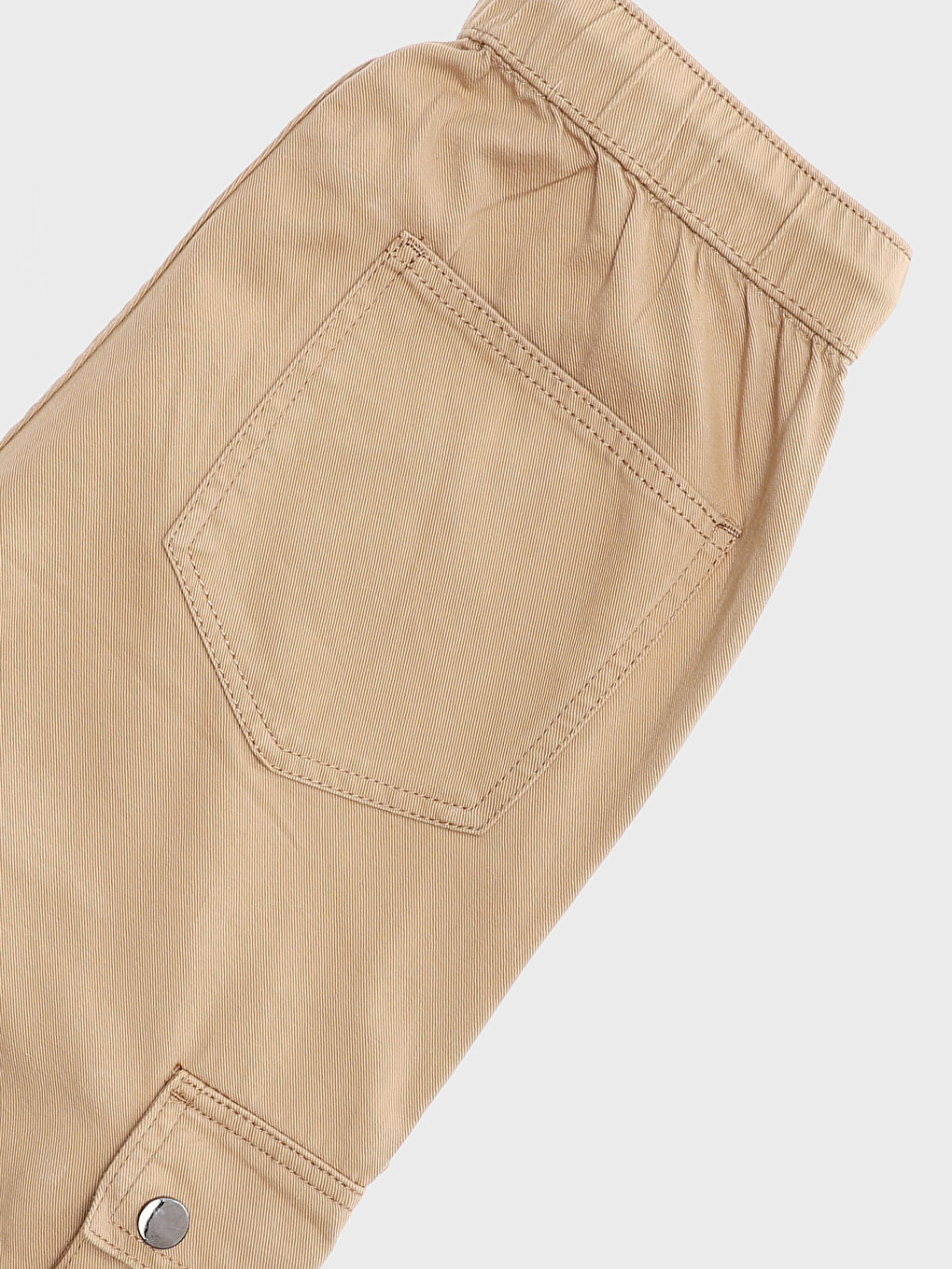 Slim Fit Twill Men's Cargo Trousers-1