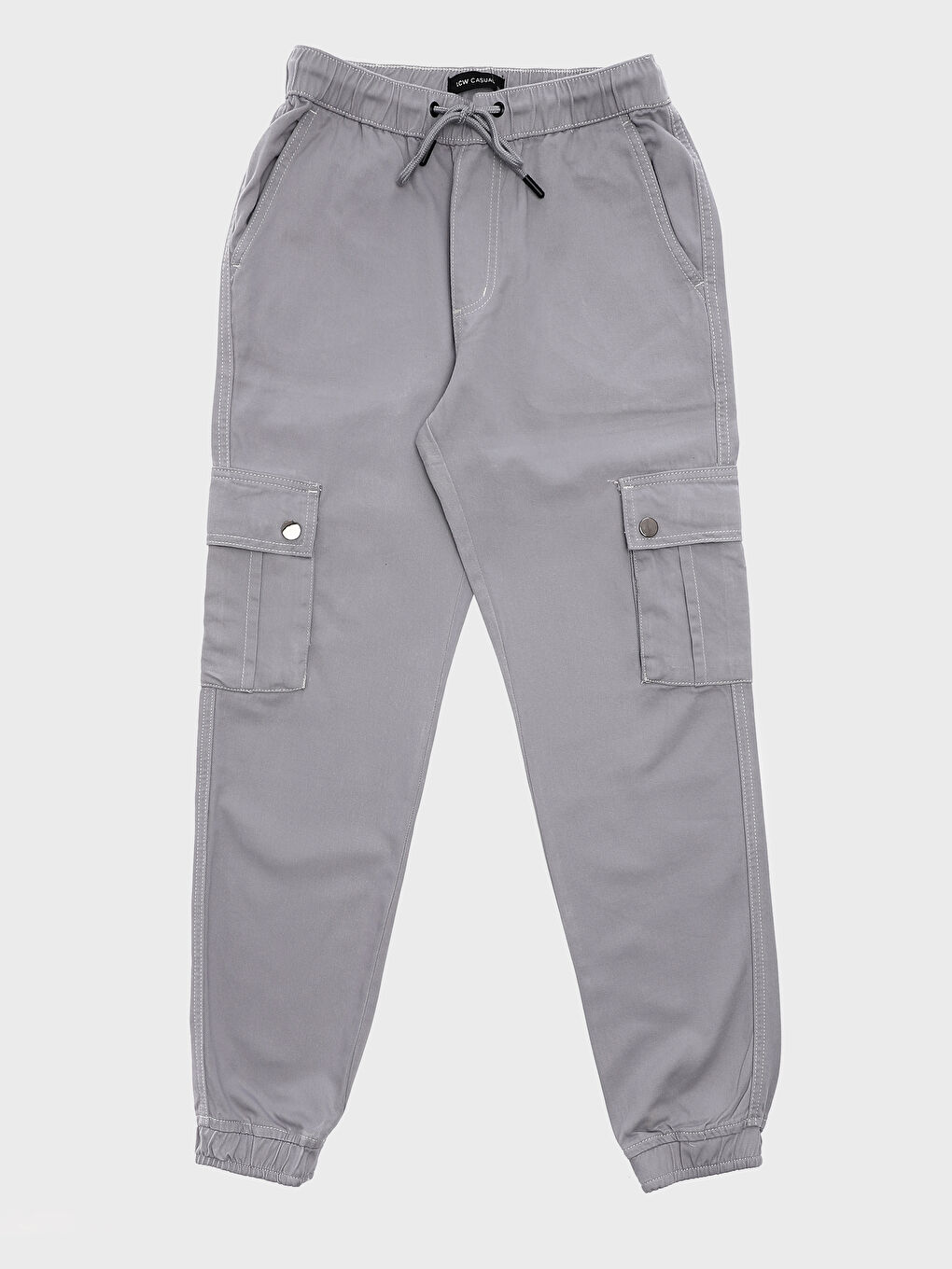 بنطلون كارغو تويل رفيع للرجال