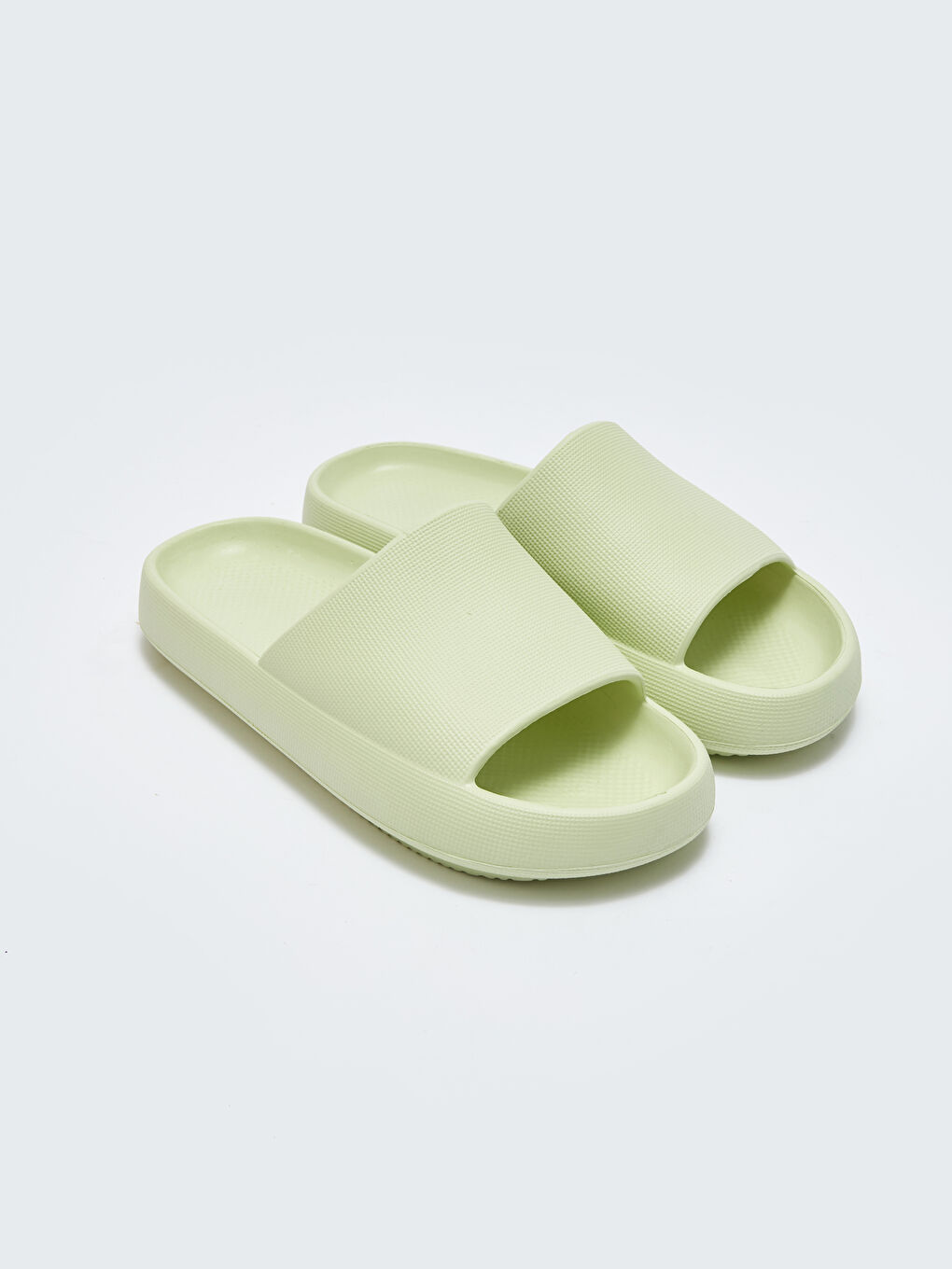 Yeşil Tek Bantlı Kadın Terlik